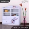 Regál Happy RN10 - super zajíček (Barva bílá)