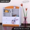 Regál Happy RN10 - super zajíček (Barva bílá)