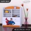 Regál Happy RN10 - superman (Barva bílá)