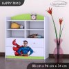Regál Happy RN10 - superman (Barva bílá)