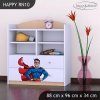 Regál Happy RN10 - superman (Barva bílá)
