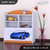 Regál Happy RN10 - závod (Barva bílá)