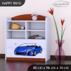 Regál Happy RN10 - závod (Barva bílá)
