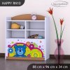 Regál Happy RN10 - veselý medvídek (Barva bílá)