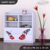 Regál Happy RN10 - závod F1 (Barva bílá)