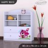 Regál Happy RN10 - začarovaný domeček (Barva bílá)