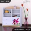 Regál Happy RN10 - začarovaný domeček (Barva bílá)