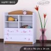 Regál Happy RN10 - zamilovaný medvídek (Barva bílá)