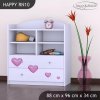 Regál Happy RN10 - zamilovaný skřítek (Barva bílá)