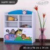 Regál Happy RN10 - ZOO (Barva bílá)