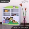 Regál Happy RN10 - ZOO (Barva bílá)