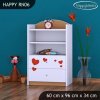 Regál Happy RN06 - včelka se srdcem (Barva bílá)
