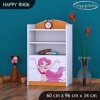 Regál Happy RN06 - mořská víla (Barva bílá)