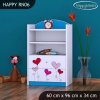 Regál Happy RN06 - srdíčka (Barva bílá)