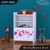 Regál Happy RN06 - padající srdce (Barva bílá)