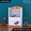 Regál Happy RN06 - super bolid (Barva bílá)