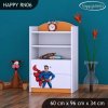Regál Happy RN06 - superman (Barva bílá)