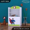 Regál Happy RN06 - superman (Barva bílá)