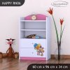 Regál Happy RN06 - šťastný medvídek (Barva bílá)