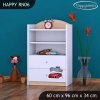 Regál Happy RN06 - závod (Barva bílá)