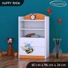 Regál Happy RN06 - usměvavá včelka (Barva bílá)