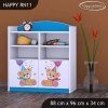 Regál Happy RN11 - medvídci s balónky (Barva bílá)