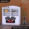 Regál Happy RN11 - ferrari (Barva bílá)