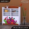 Regál Happy RN11 - barevný želvík (Barva bílá)