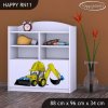 Regál Happy RN11 - bagr (Barva bílá)