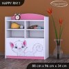 Regál Happy RN11 - bílá kočička (Barva bílá)