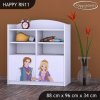 Regál Happy RN11 - princ a princezna (Barva bílá)
