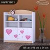 Regál Happy RN11 - víla se srdcem (Barva bílá)