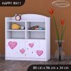 Regál Happy RN11 - víla se srdcem (Barva bílá)