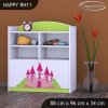 Regál Happy RN11 - princezna se zámkem (Barva bílá)