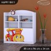 Regál Happy RN11 - lokomotiva (Barva bílá)