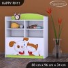 Regál Happy RN11 - pejsek a kočička (Barva bílá)