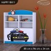 Regál Happy RN11 - policie (Barva bílá)