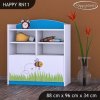 Regál Happy RN11 - včelka (Barva bílá)