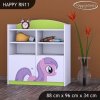 Regál Happy RN11 - růžový pony (Barva bílá)