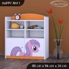 Regál Happy RN11 - růžový pony (Barva bílá)