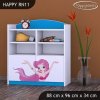 Regál Happy RN11 - mořská víla (Barva bílá)