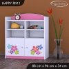 Regál Happy RN11 - srdce z květů (Barva bílá)