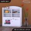 Regál Happy RN11 - super lokomotiva (Barva bílá)