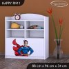 Regál Happy RN11 - superman (Barva bílá)