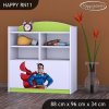Regál Happy RN11 - superman (Barva bílá)