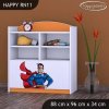 Regál Happy RN11 - superman (Barva bílá)