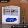 Regál Happy RN11 - závod (Barva bílá)