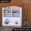 Regál Happy RN11 - usměvavá včelka (Barva bílá)