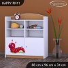 Regál Happy RN11 - veselá housenka (Barva bílá)