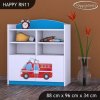 Regál Happy RN11 - hasičské auto (Barva bílá)